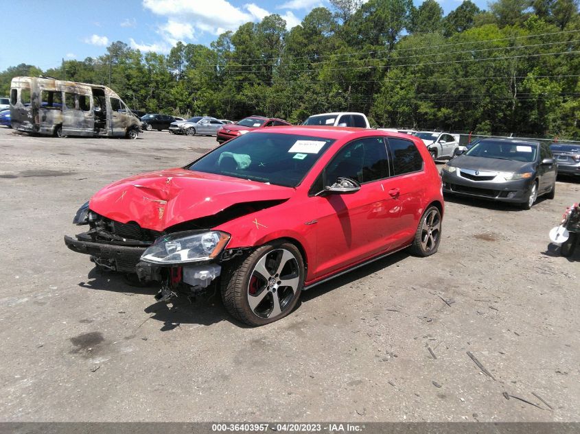2015 VOLKSWAGEN GOLF GTI S - 3VWYT7AU4FM042436
