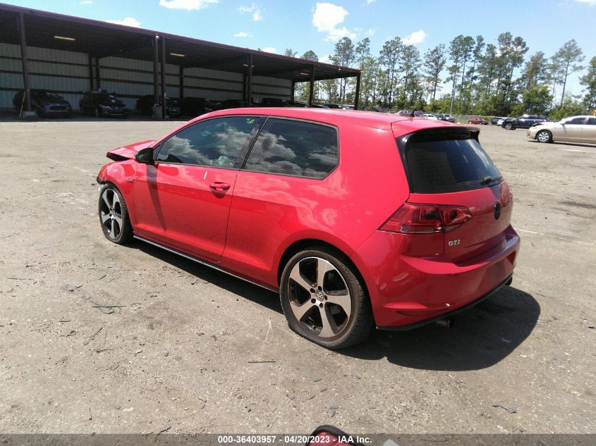 2015 VOLKSWAGEN GOLF GTI S - 3VWYT7AU4FM042436