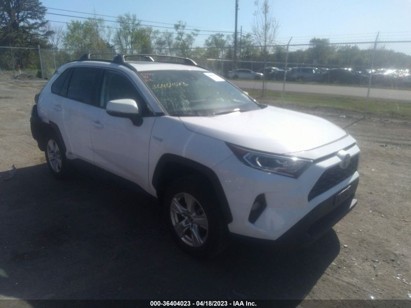 2021 TOYOTA RAV4 HYBRID XLE - 4T3RWRFV6MU031672