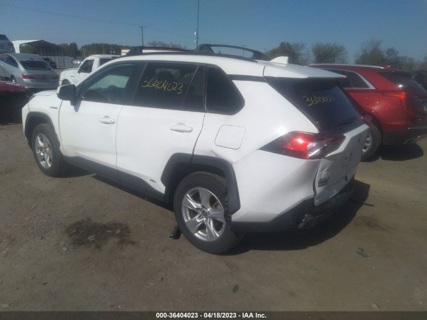 2021 TOYOTA RAV4 HYBRID XLE - 4T3RWRFV6MU031672