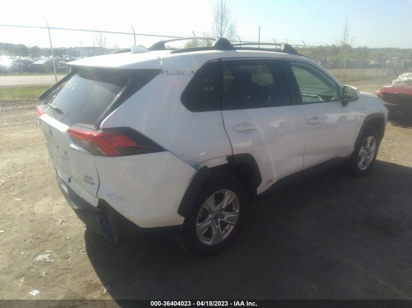 2021 TOYOTA RAV4 HYBRID XLE - 4T3RWRFV6MU031672