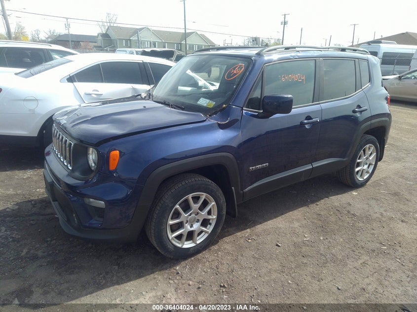 VIN ZACNJBBB9KPJ74141 2019 JEEP RENEGADE LATITUDE