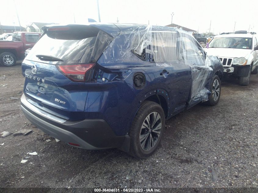 2021 NISSAN ROGUE SV - JN8AT3BB0MW213789