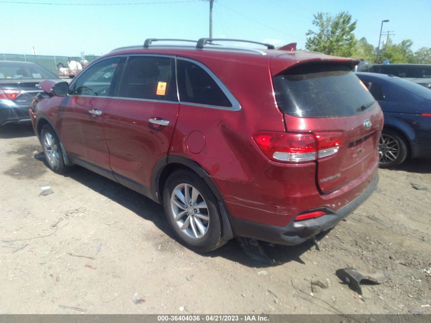 2016 KIA SORENTO LX - 5XYPG4A51GG175745