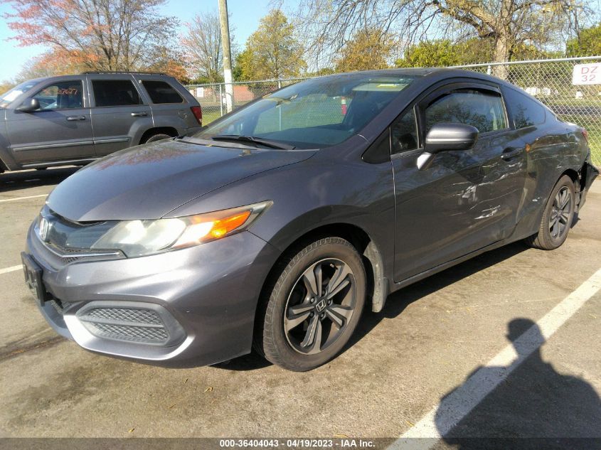 2014 HONDA CIVIC COUPE EX - 2HGFG3B81EH508332
