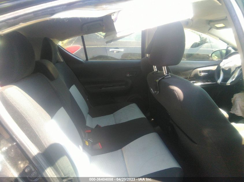 2016 TOYOTA PRIUS C ONE/TWO/THREE/FOUR - JTDKDTB3XG1117479