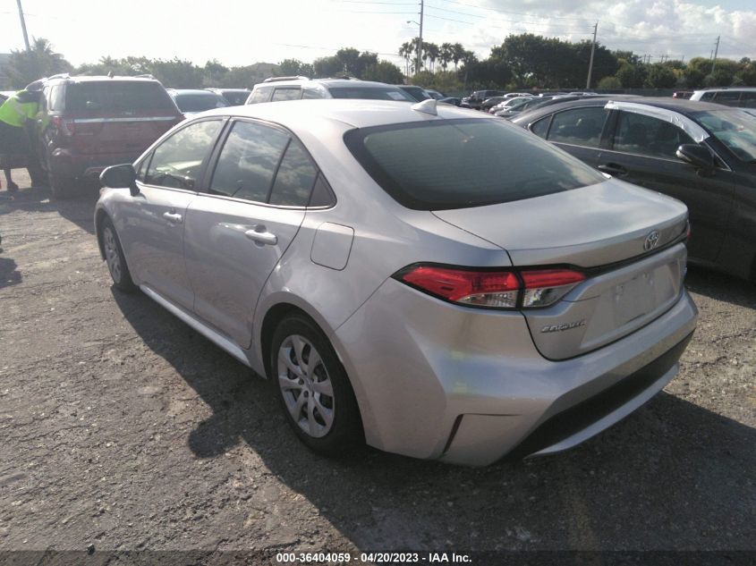 2020 TOYOTA COROLLA LE - JTDEPRAE6LJ028576