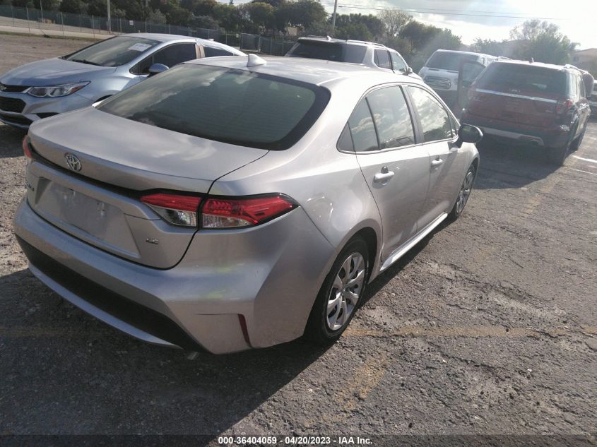 2020 TOYOTA COROLLA LE - JTDEPRAE6LJ028576