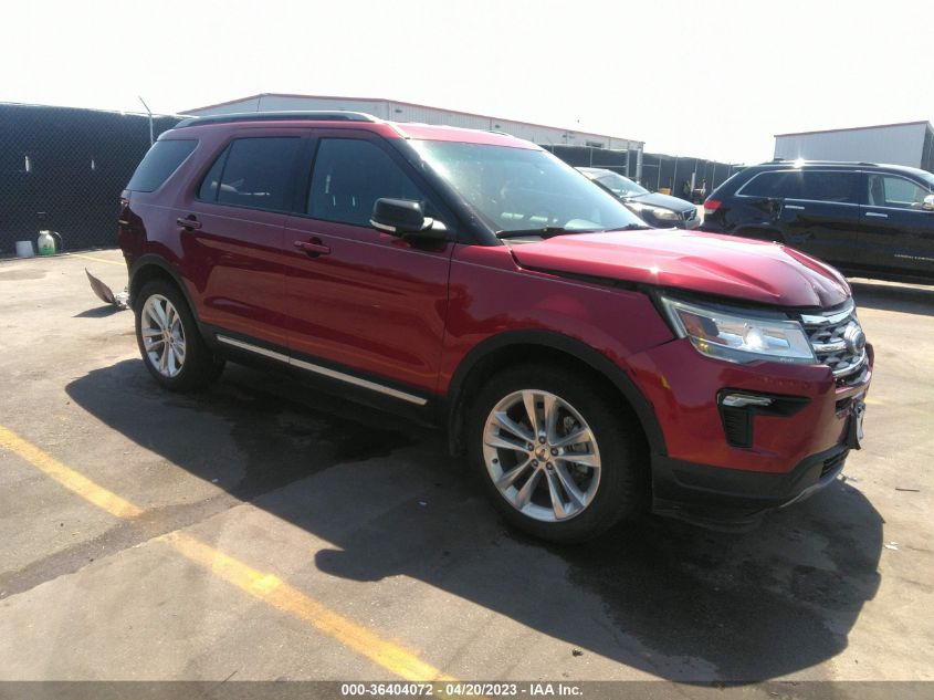 2018 FORD EXPLORER XLT - 1FM5K7D82JGB38734