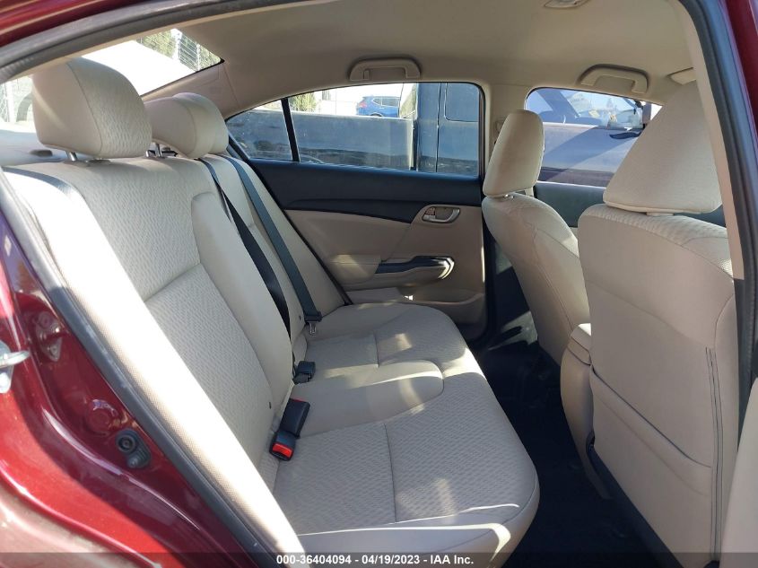 2014 HONDA CIVIC SEDAN LX - 2HGFB2F50EH540388
