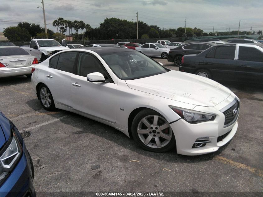 2014 INFINITI Q50 PREMIUM - JN1BV7AR9EM684582