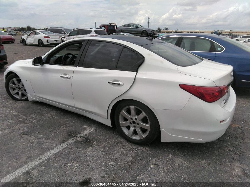 2014 INFINITI Q50 PREMIUM - JN1BV7AR9EM684582