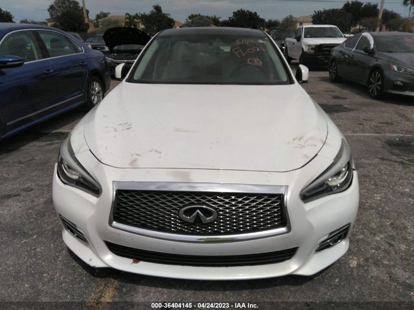 2014 INFINITI Q50 PREMIUM - JN1BV7AR9EM684582