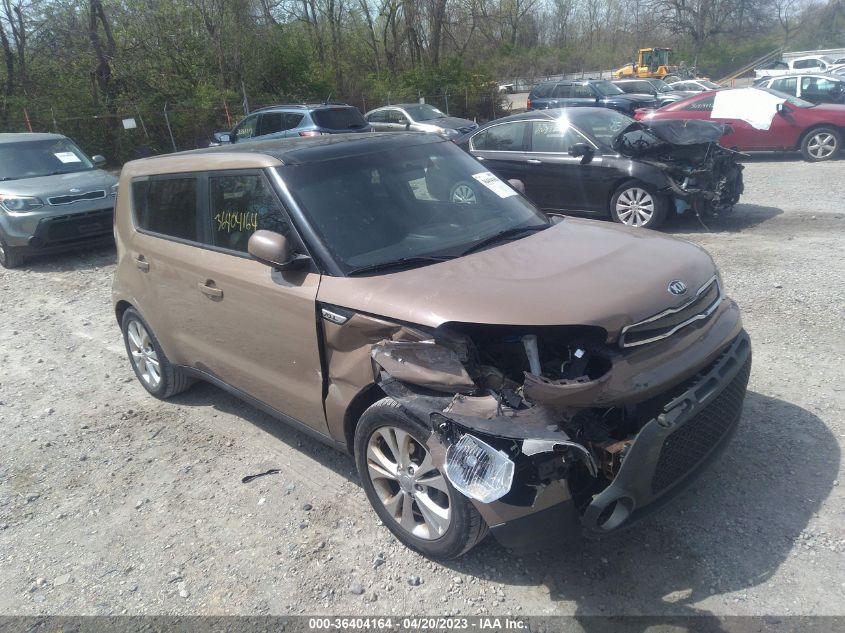 2015 KIA SOUL + - KNDJP3A54F7218812