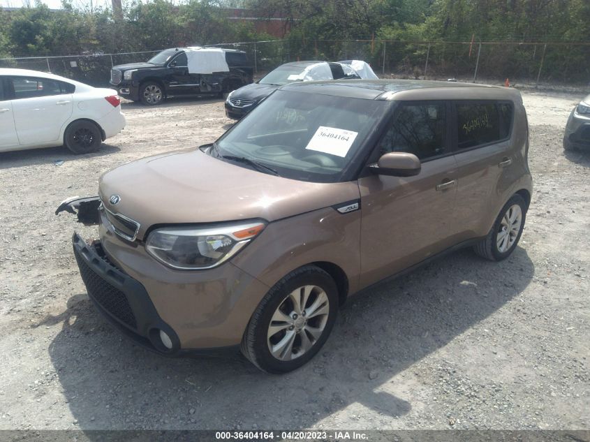 2015 KIA SOUL + - KNDJP3A54F7218812