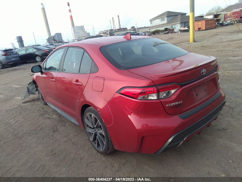 2020 TOYOTA COROLLA SE - 5YFP4RCE8LP026550