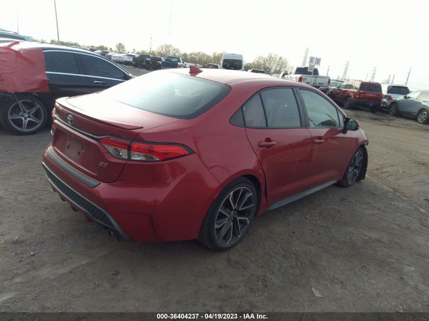 2020 TOYOTA COROLLA SE - 5YFP4RCE8LP026550