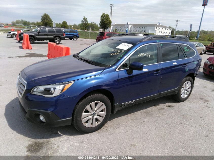 2016 SUBARU OUTBACK 2.5I PREMIUM - 4S4BSBCC5G3336929