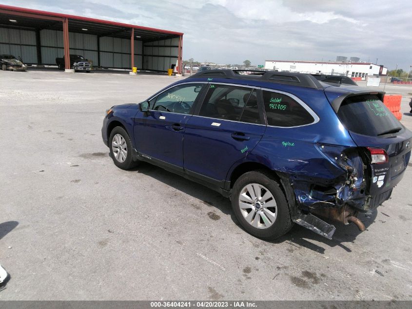 2016 SUBARU OUTBACK 2.5I PREMIUM - 4S4BSBCC5G3336929