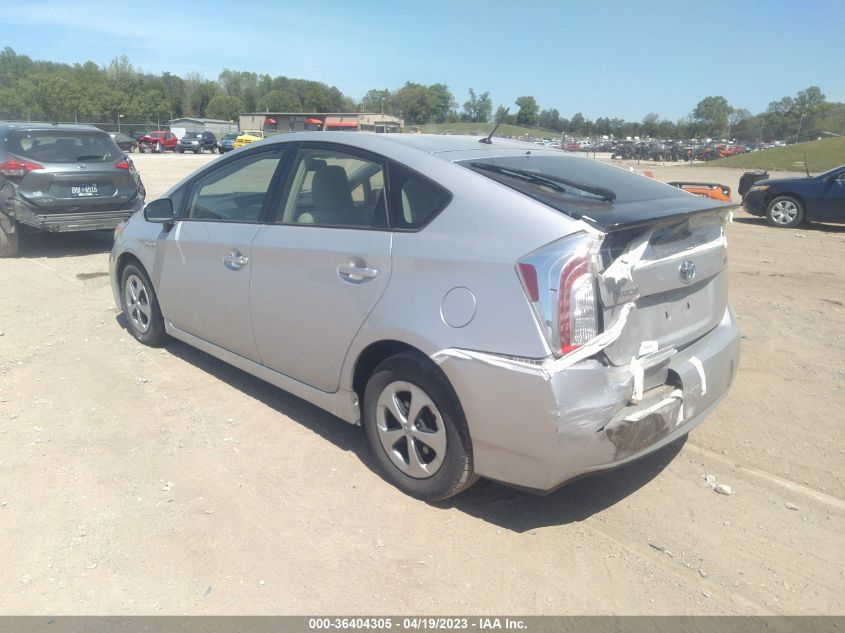 2015 TOYOTA PRIUS FOUR - JTDKN3DU5F0417700