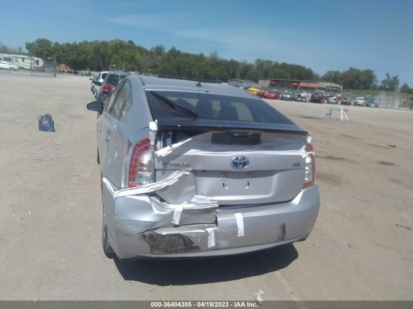 2015 TOYOTA PRIUS FOUR - JTDKN3DU5F0417700