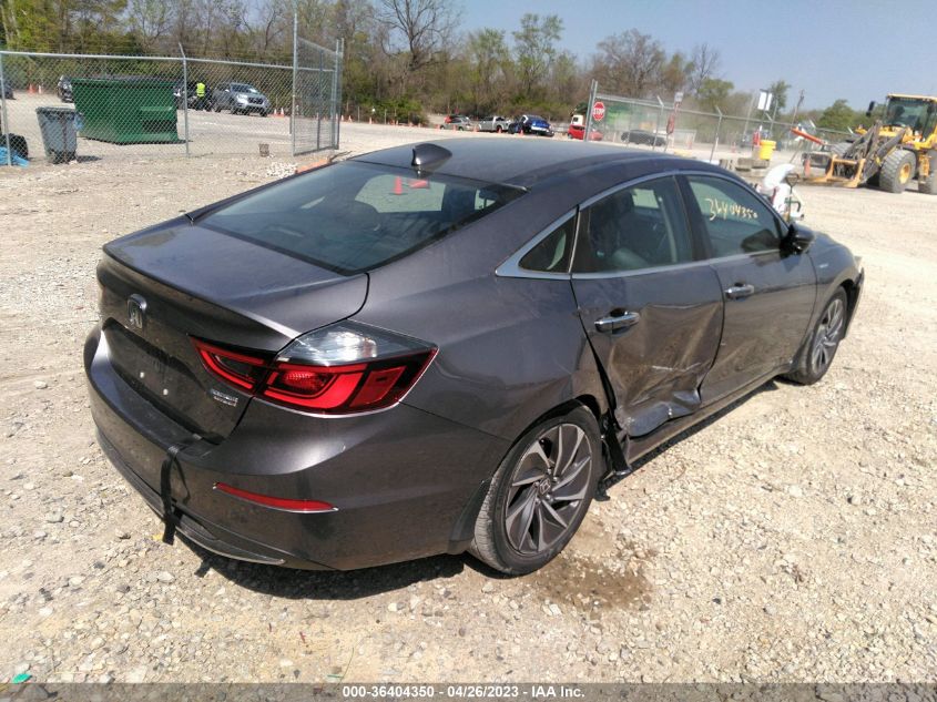 2019 HONDA INSIGHT TOURING 19XZE4F91KE003084