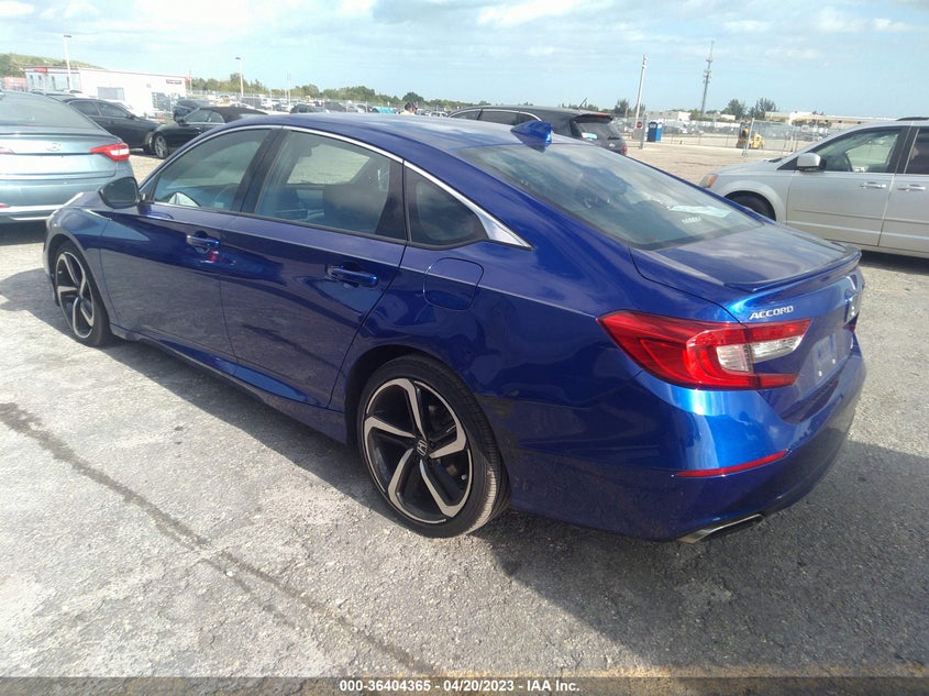 VIN 1HGCV1F36LA048687 2020 HONDA ACCORD SEDAN SPORT
