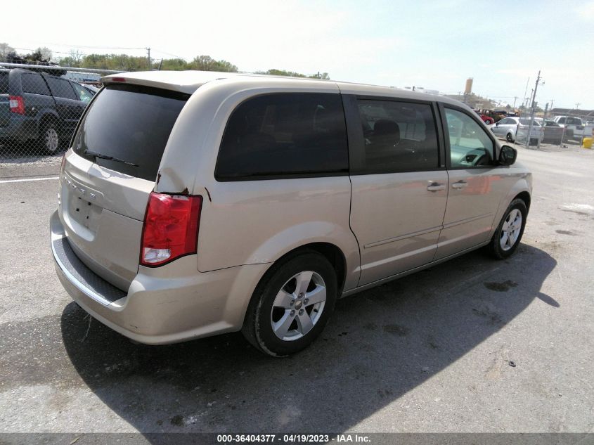 2013 DODGE GRAND CARAVAN SE - 2C4RDGBG0DR683635