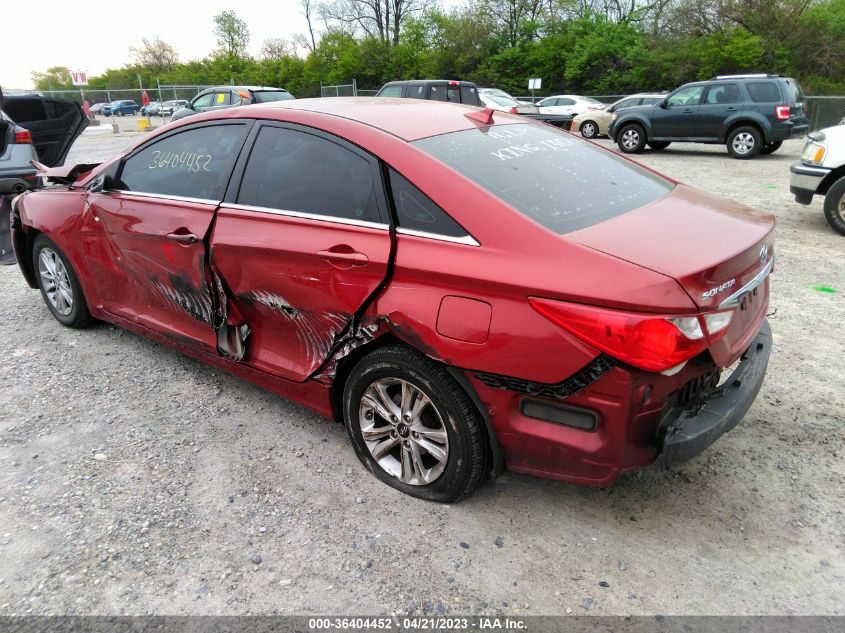 2013 HYUNDAI SONATA GLS - 5NPEB4AC7DH761262