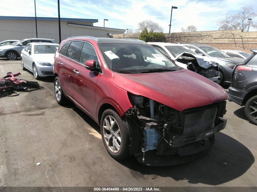 2019 KIA SORENTO SX V6 - 5XYPK4A52KG472045