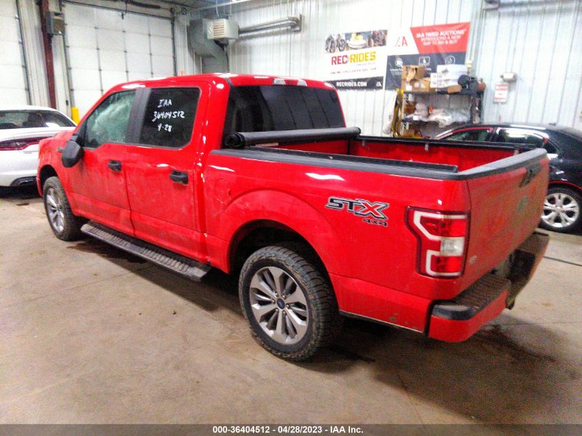 2018 FORD F-150 XL/XLT/LARIAT - 1FTEW1EPXJFC95333