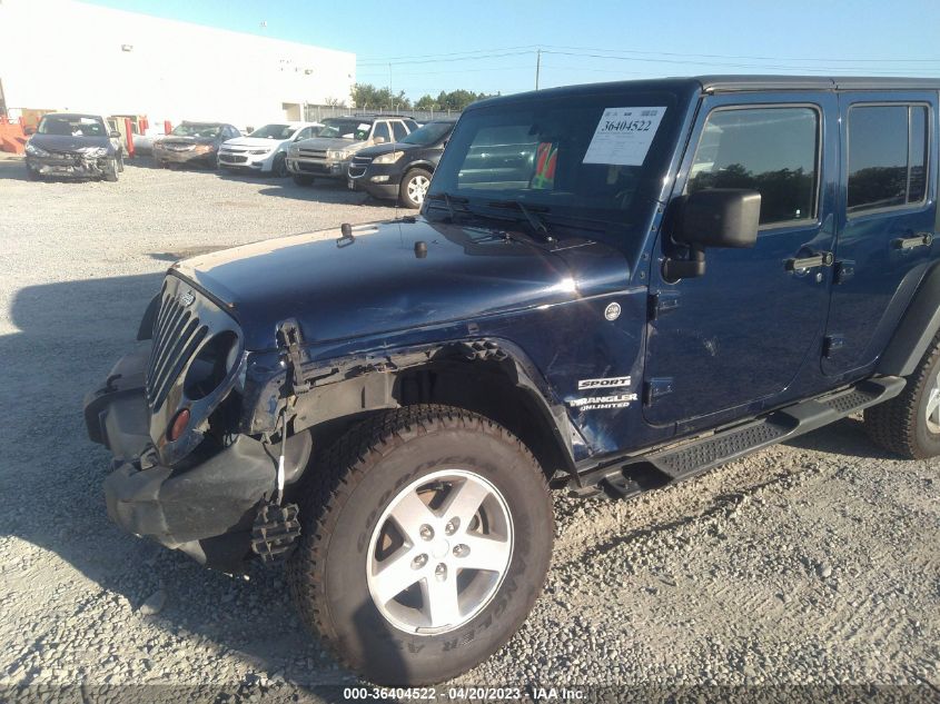 VIN 1C4BJWDG0DL504178 2013 JEEP WRANGLER UNLIMITED no.6