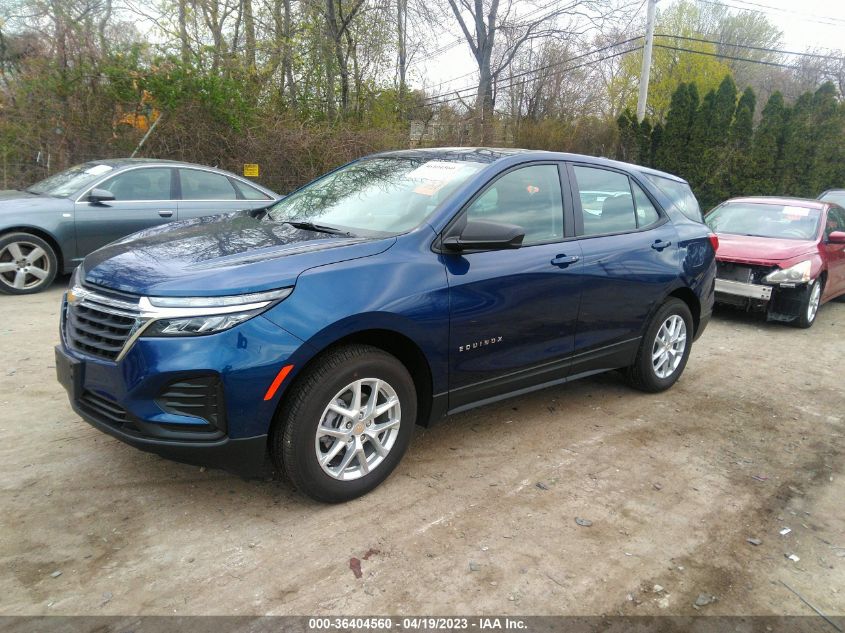 2022 CHEVROLET EQUINOX LS - 3GNAXSEV4NS246962