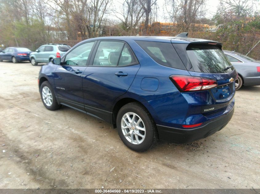2022 CHEVROLET EQUINOX LS - 3GNAXSEV4NS246962