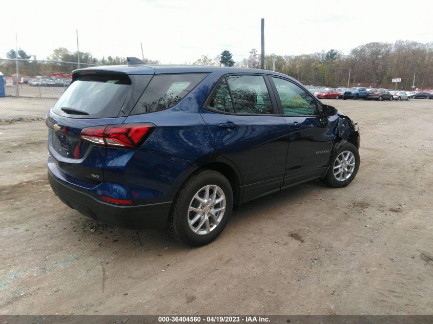 2022 CHEVROLET EQUINOX LS - 3GNAXSEV4NS246962