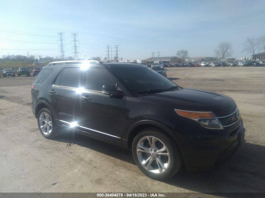 2013 FORD EXPLORER LIMITED - 1FM5K8F84DGC72216