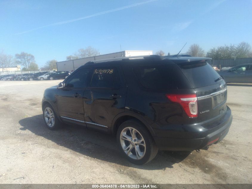 2013 FORD EXPLORER LIMITED - 1FM5K8F84DGC72216