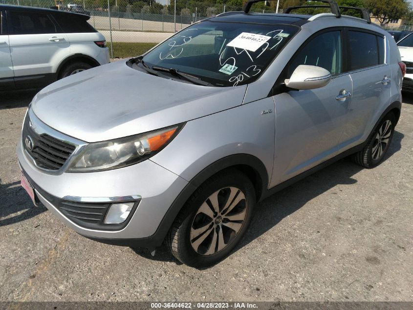 2013 KIA SPORTAGE EX - KNDPCCA26D7435433