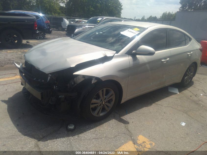 2018 HYUNDAI ELANTRA SEL - 5NPD84LF1JH341333