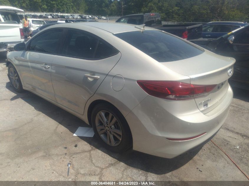 2018 HYUNDAI ELANTRA SEL - 5NPD84LF1JH341333