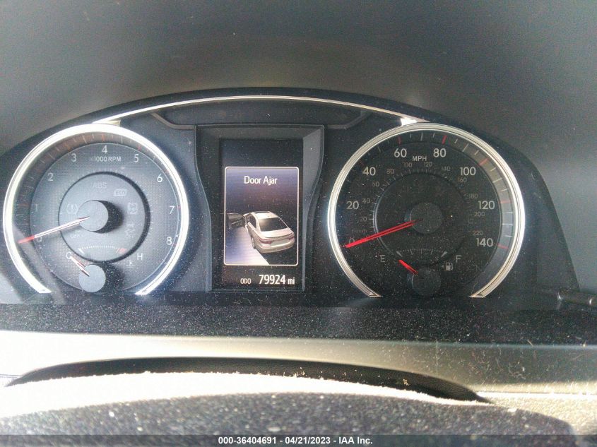 2017 TOYOTA CAMRY XLE/SE/LE/XSE - 4T1BF1FK1HU343955