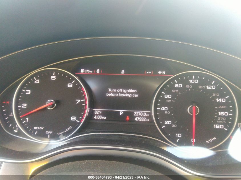 2017 AUDI A6 PREMIUM PLUS - WAUF2AFC8HN044464