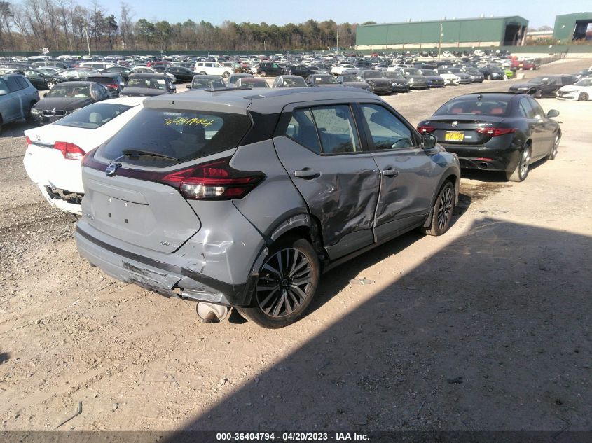 2021 NISSAN KICKS SV - 3N1CP5CV6ML547802
