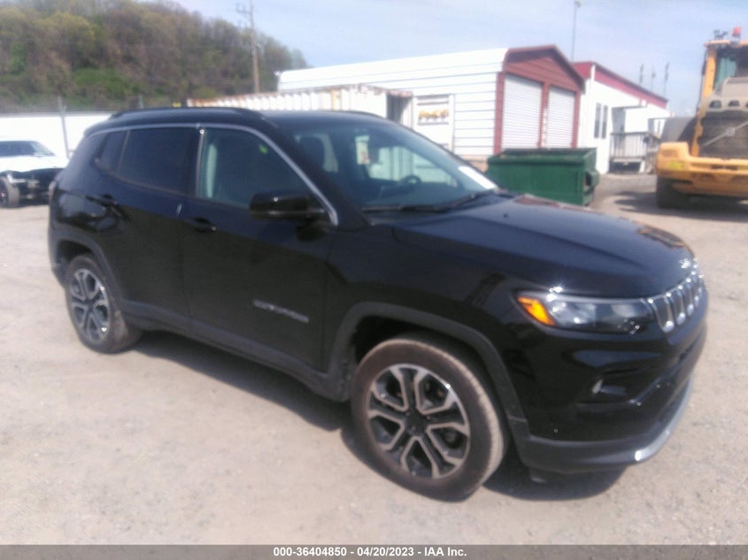 VIN 3C4NJDCBXNT224197 2022 JEEP COMPASS LIMITED