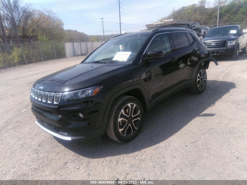 VIN 3C4NJDCBXNT224197 2022 JEEP COMPASS LIMITED