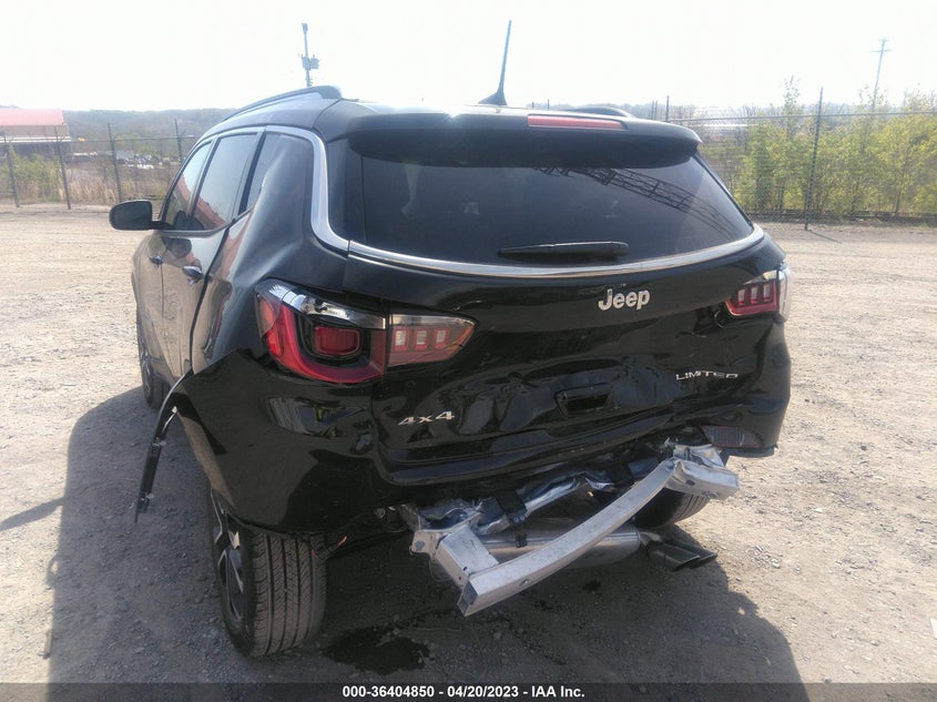 VIN 3C4NJDCBXNT224197 2022 JEEP COMPASS LIMITED