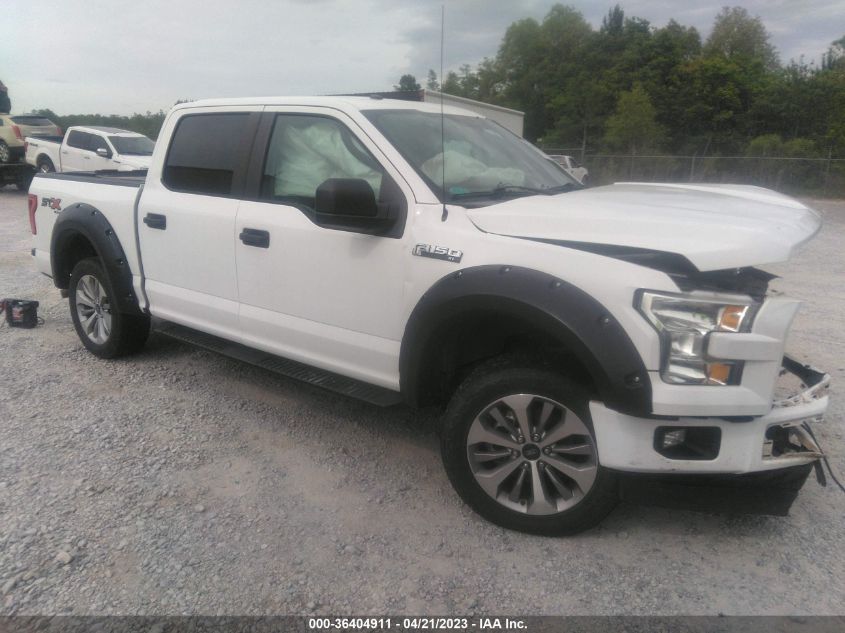 2017 FORD F-150 XL/XLT/LARIAT - 1FTEW1EF9HFA81810