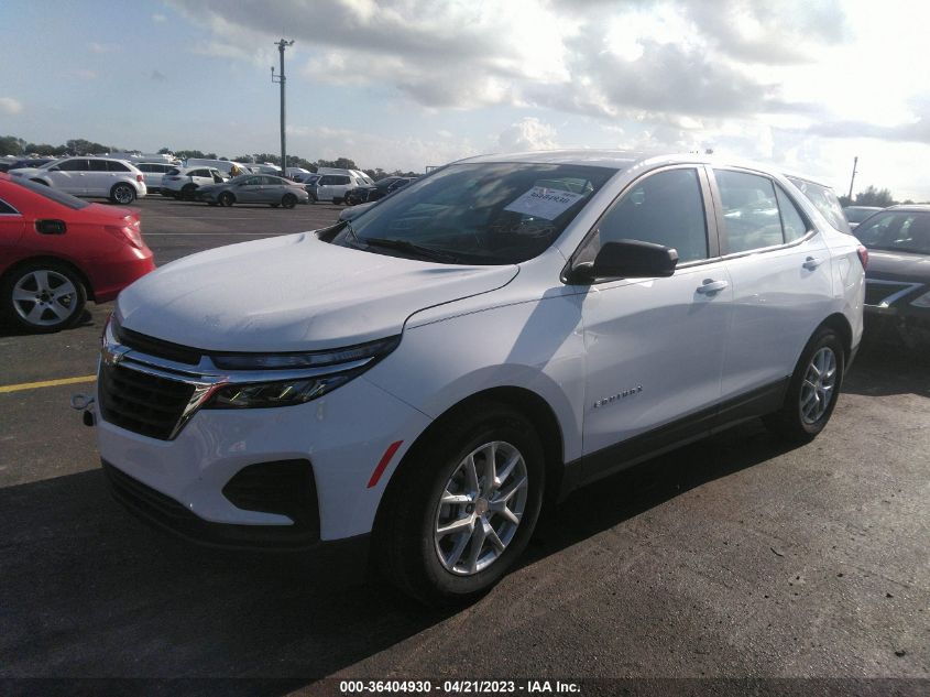 2022 CHEVROLET EQUINOX LS - 3GNAXHEVXNS243440