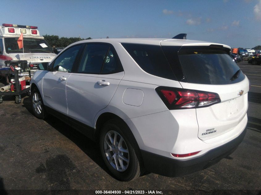 2022 CHEVROLET EQUINOX LS - 3GNAXHEVXNS243440