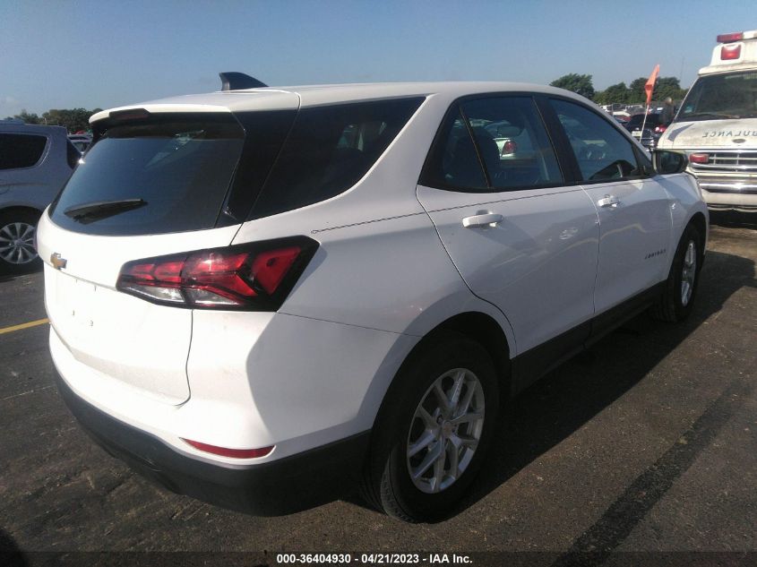 2022 CHEVROLET EQUINOX LS - 3GNAXHEVXNS243440
